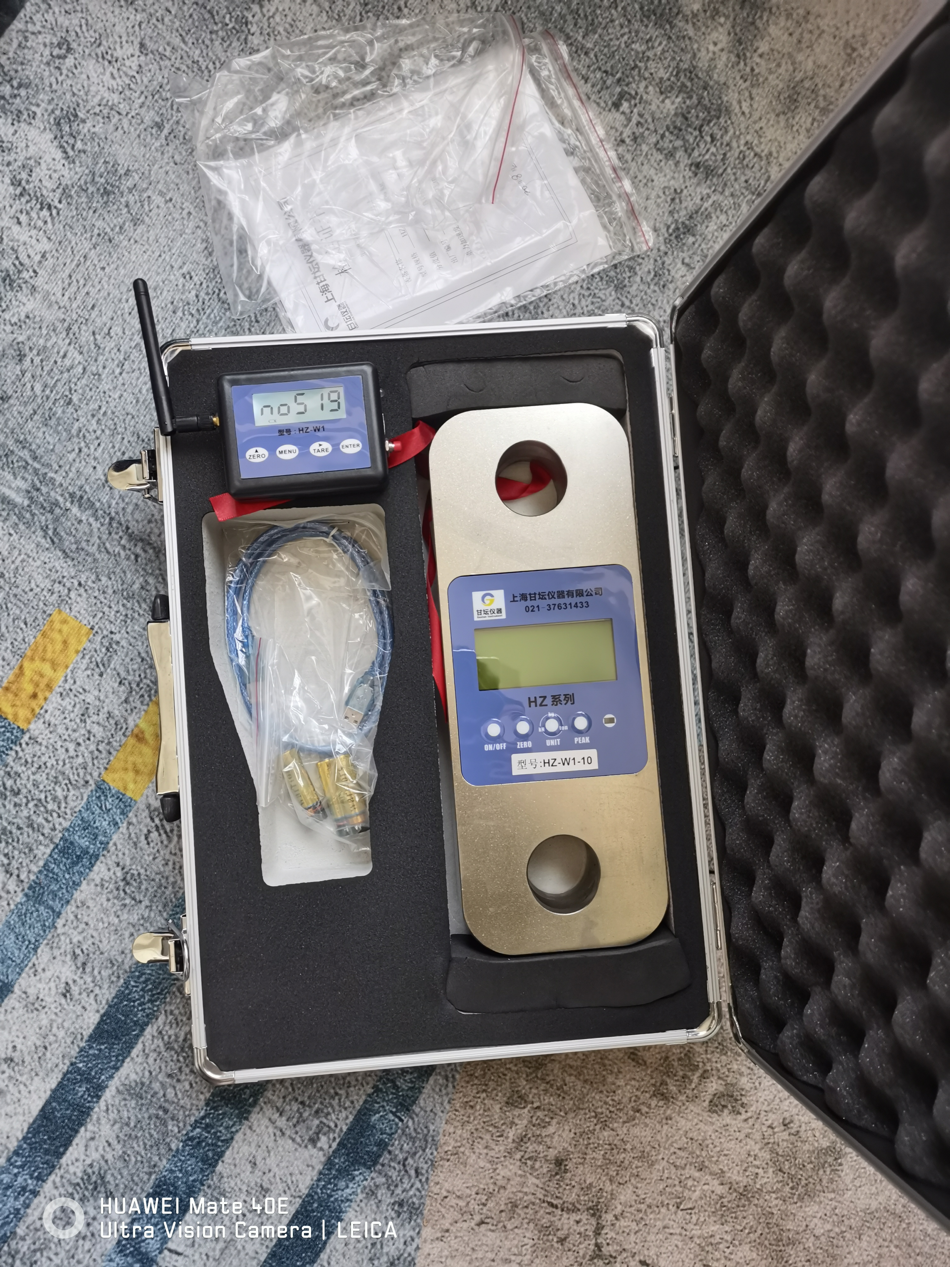 100K 10噸智取數(shù)顯推拉力計? 負荷值11KIb
